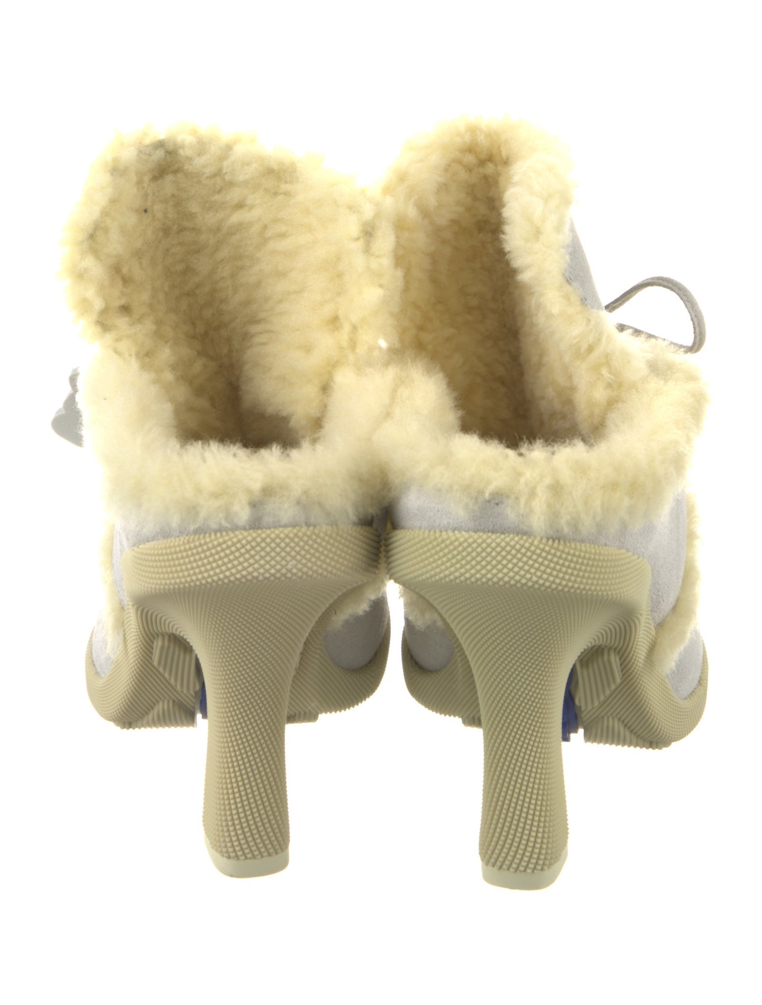 Burberry Suede Mules